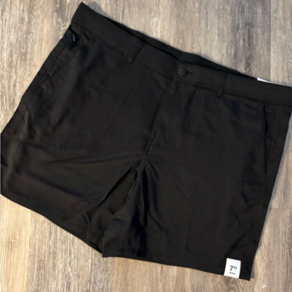 Mens George Moisture wicking Black Casual Shorts Sz 42